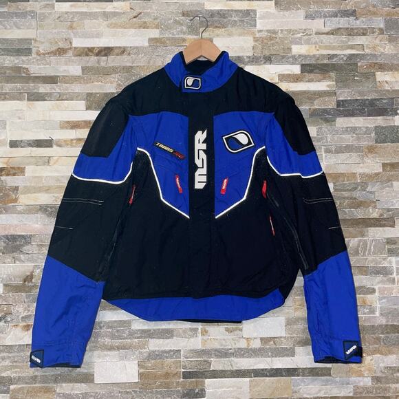 MSR Trans-JAK Motocross Jacket Men’s M | Blue Black Racing, NWOT Perfect Gift - Picture 14 of 16
